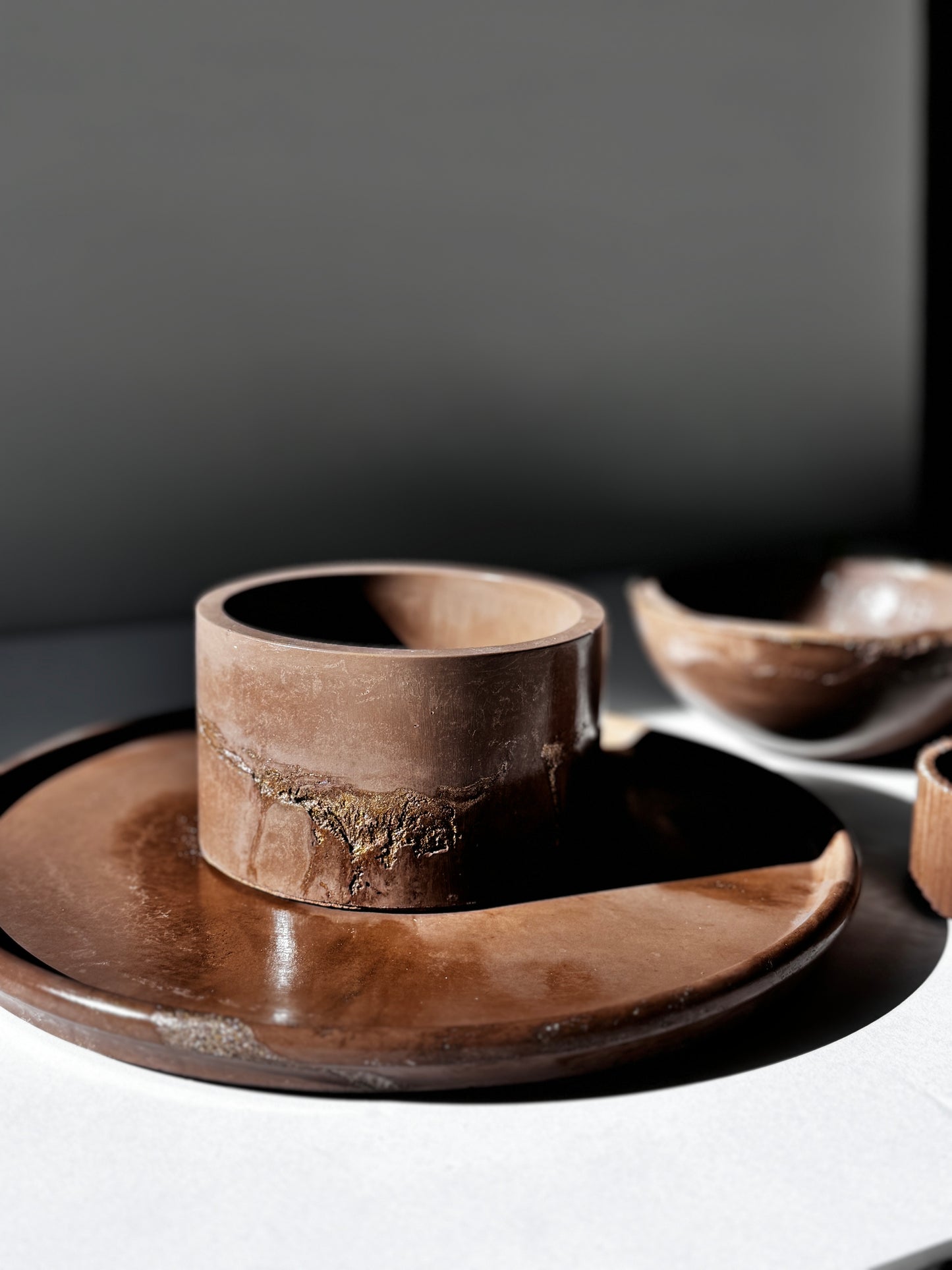 Brown Concrete Set 402