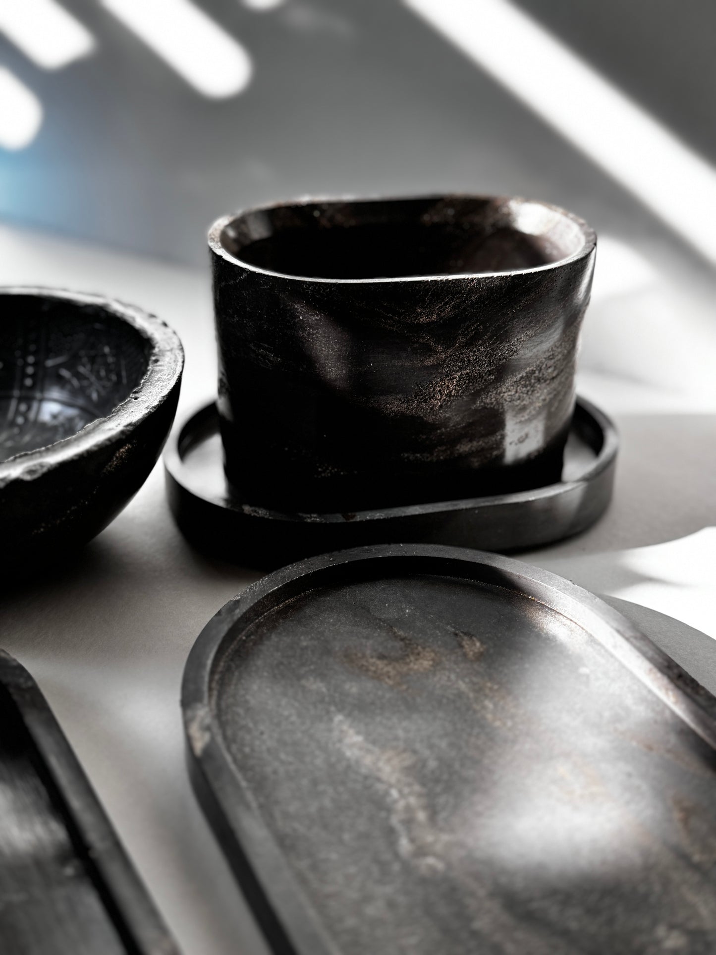Black Concrete Set 402