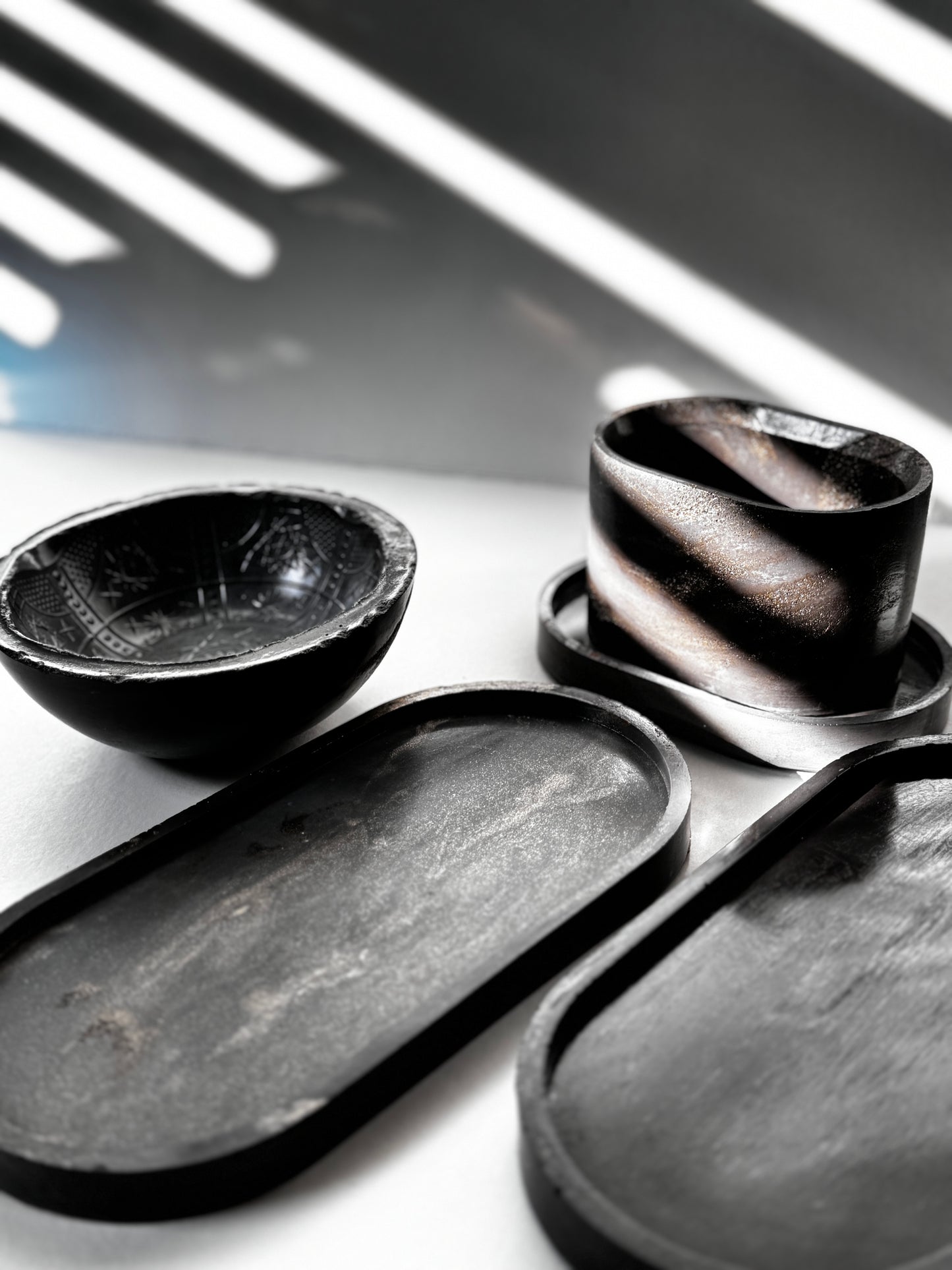 Black Concrete Set 402