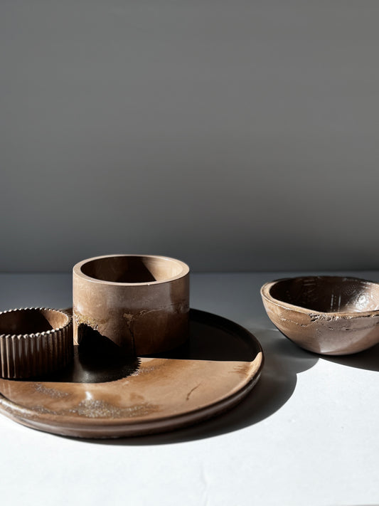 Brown Concrete Set 402
