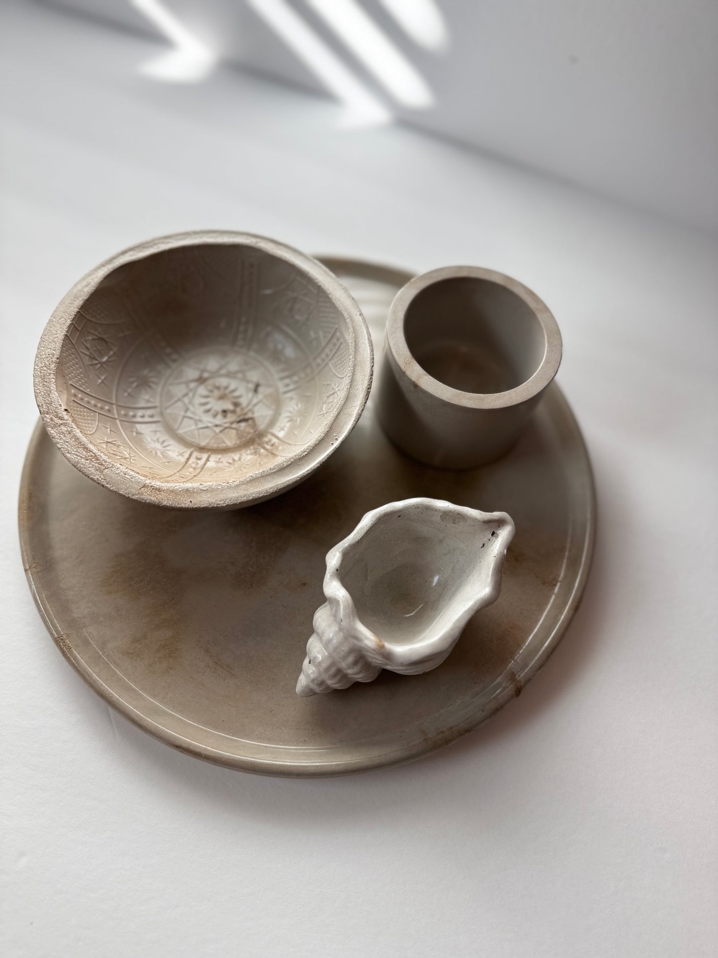 Contemporary Concrete Set (4 pieces)