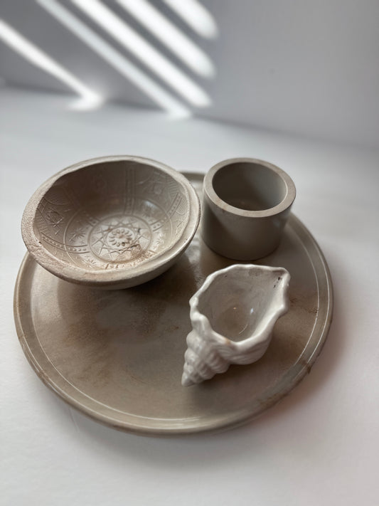 Contemporary Concrete Set (4 pieces)